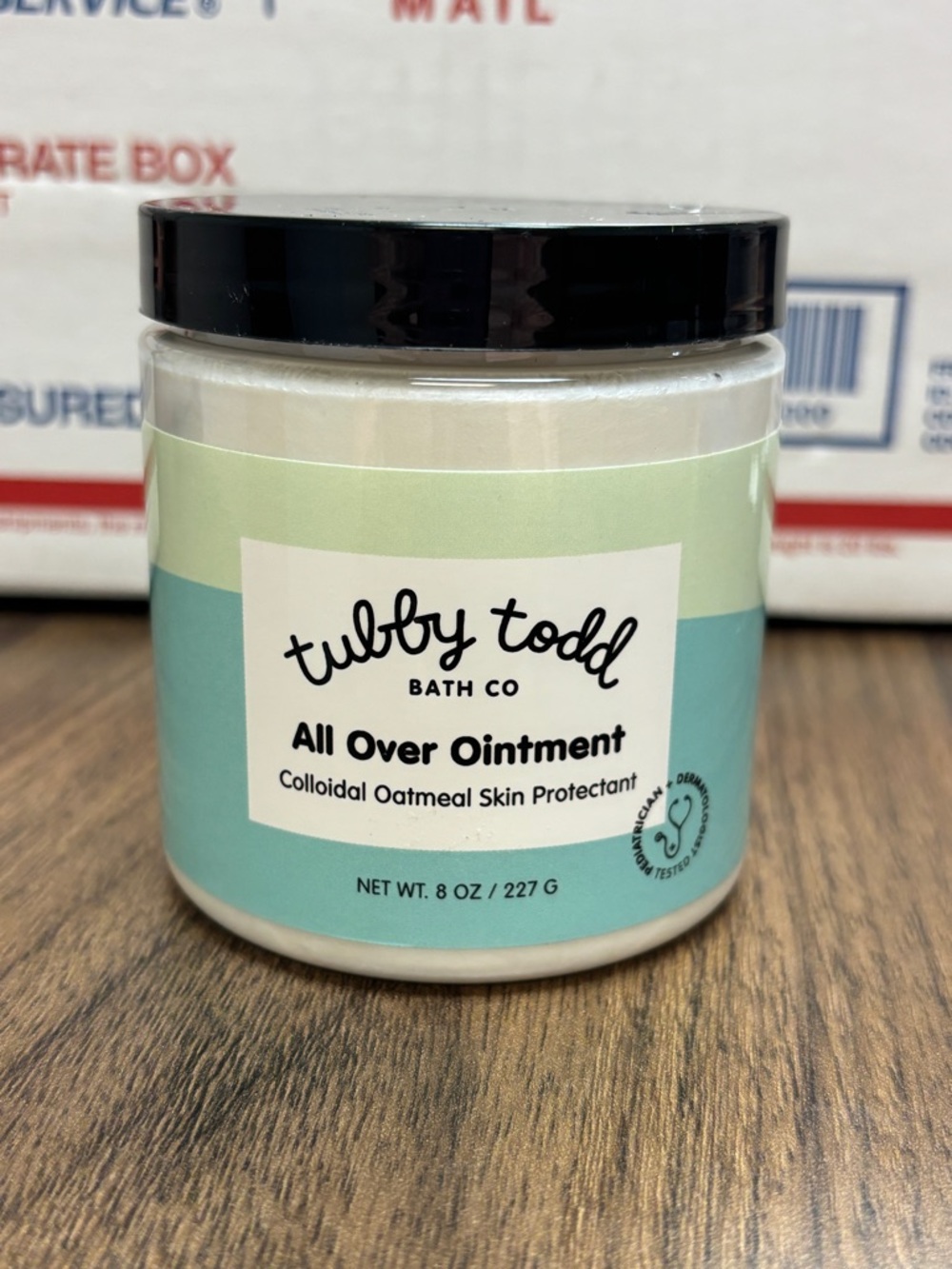 tubby todd All Over Ointment - Colloidal Oatmeal Skin Protectant 8oz - New